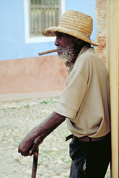Cuba savoir rester digne © pascal barreiro 1999