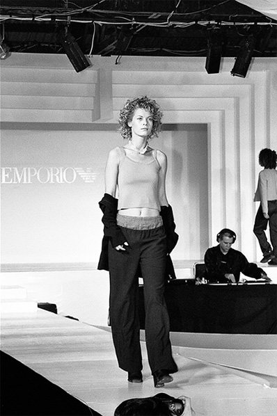 défilé Armani © pascal barreiro 1998