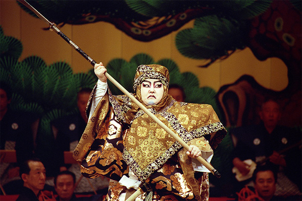 danse japonaise © pascal barreiro 1998