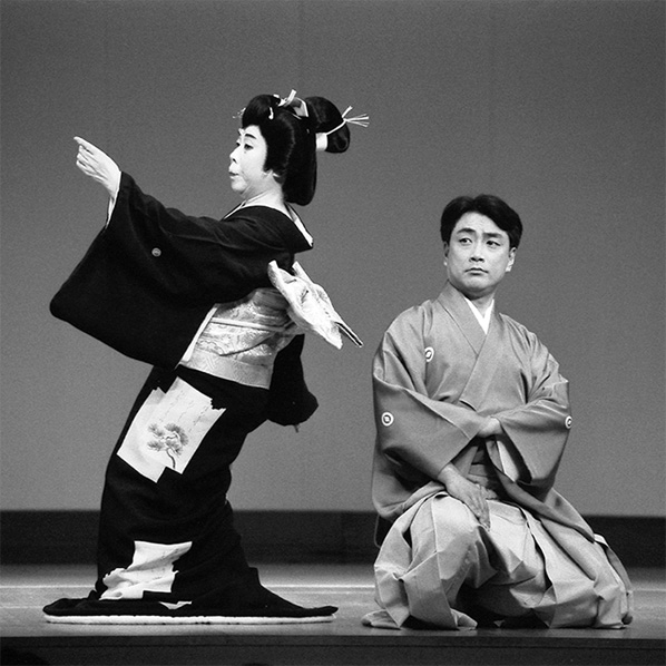 danse japonaise © pascal barreiro 1998